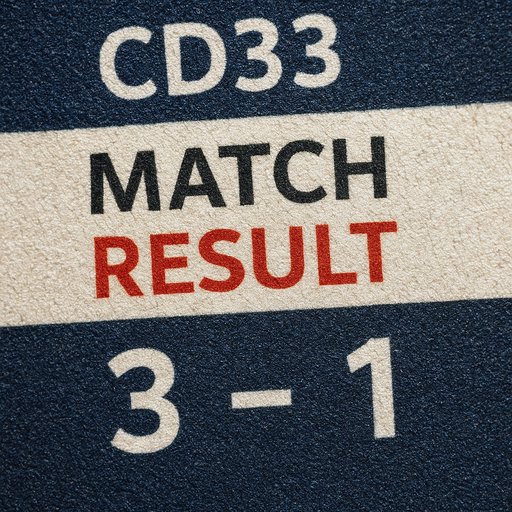 CD33 স্পোর্টস ম্যাচ ফল