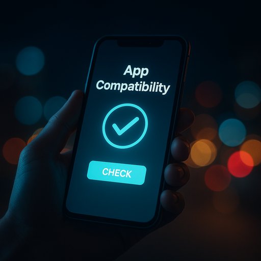 CD33 App প্ল্যাটফর্ম সামঞ্জস্য চেক স্ক্রিন