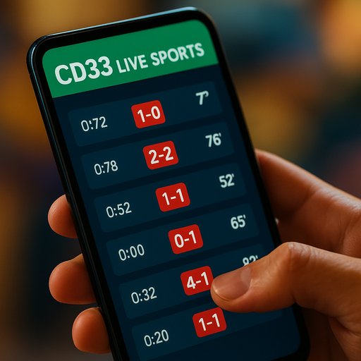 CD33 লাইভ স্পোর্টস স্কোর